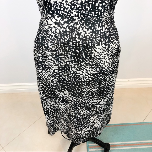 Vintage LESLIE FAY ORIGINAL Silk Wiggle Dress 50s - Picture 6 of 7